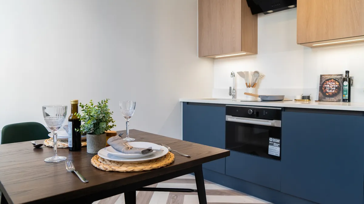 Duke Street Manchester Studio Kitchen Dining